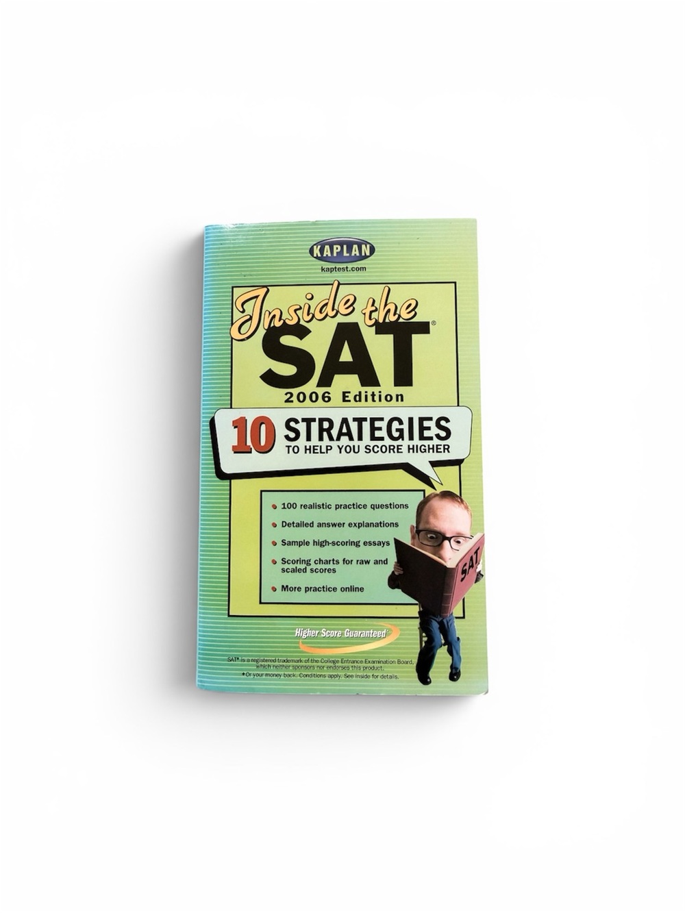 Kaplan Inside the SAT 2006 Edition Paperback Test Prep Book